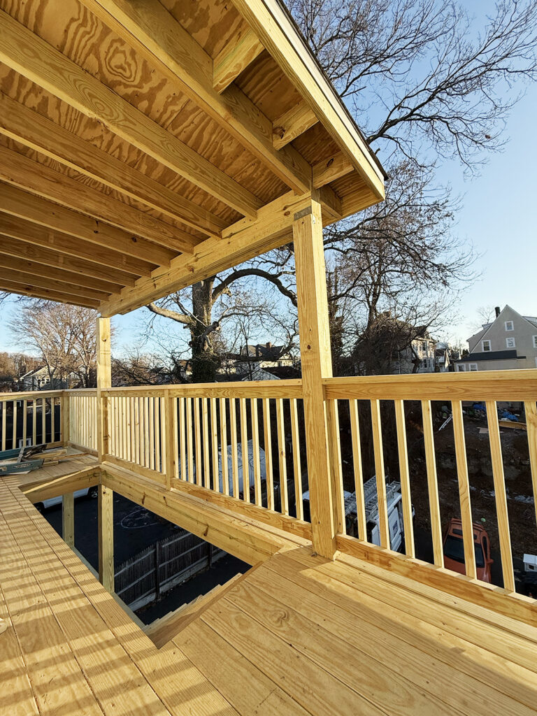 Deck installation and repair by Omega Development LLC in Westport CT and beyond.
