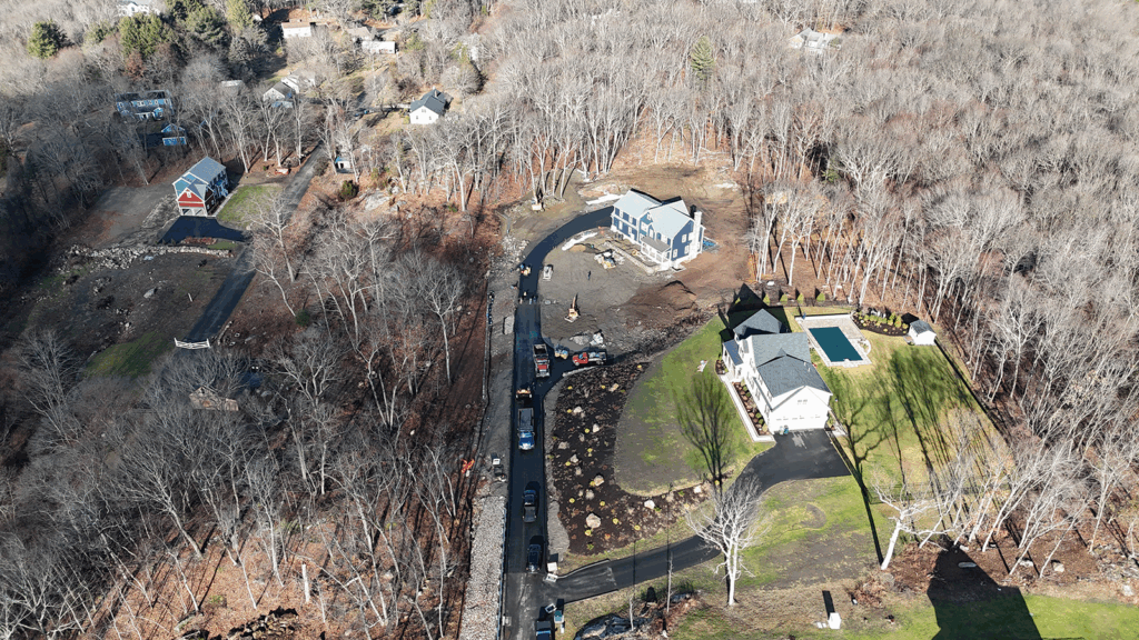 Driveway paving in Westport CT and beyond by Omega Development LLC.